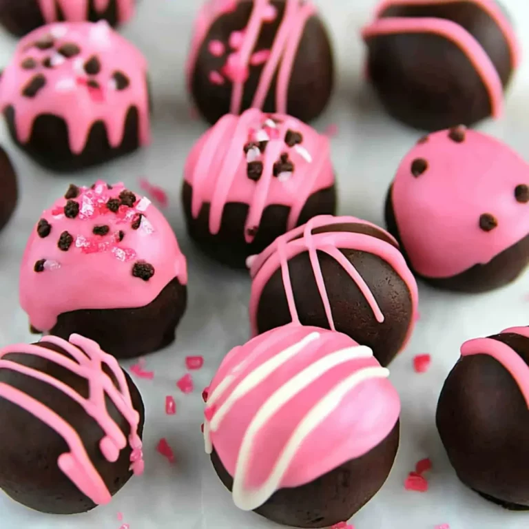 Pink Oreo Truffle Balls