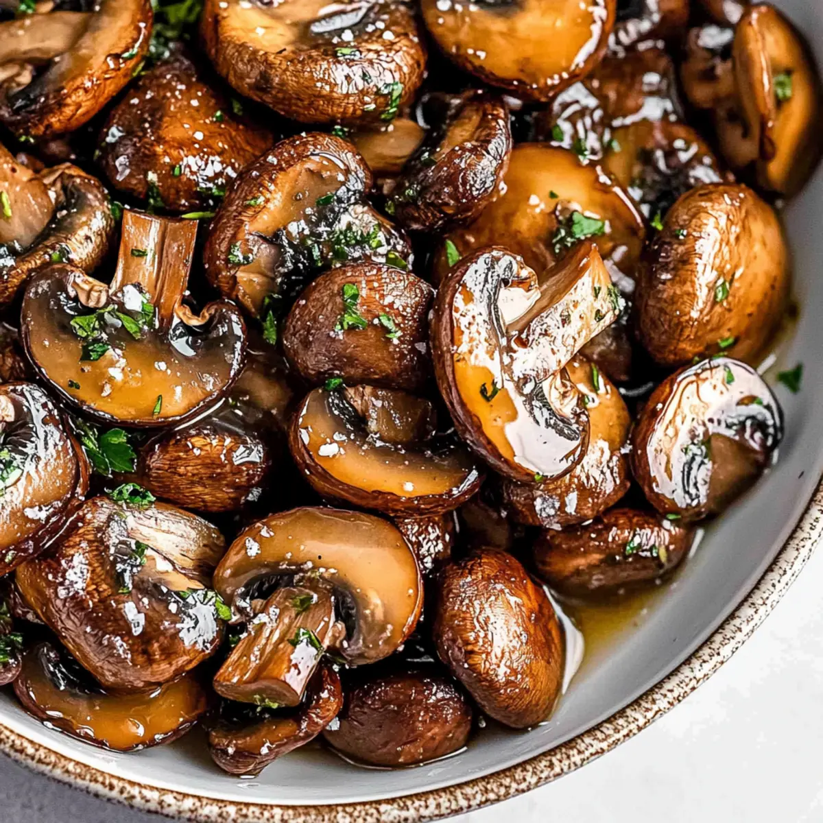 Garlic Butter Sautéed Mushrooms