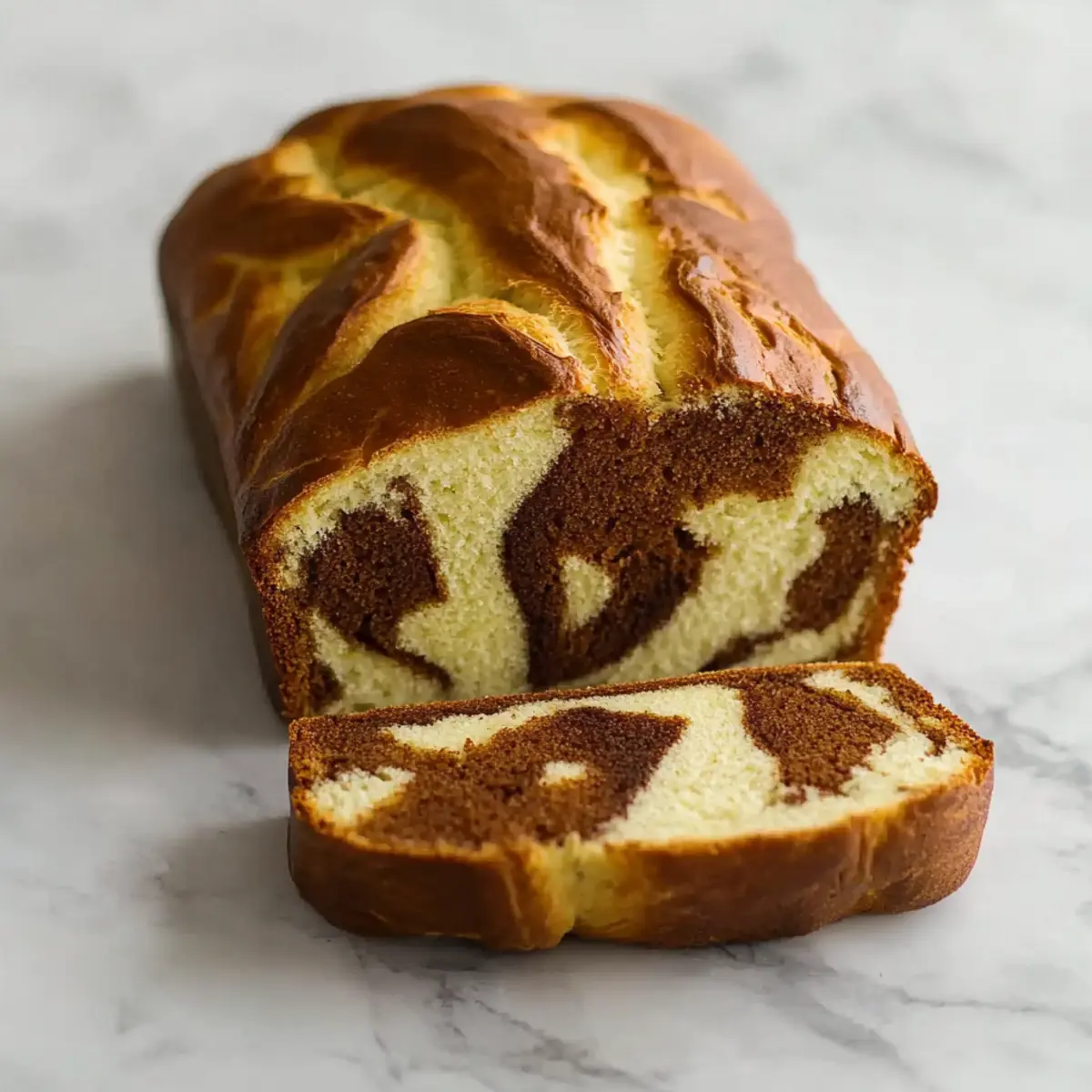 Marble Brioche Bread