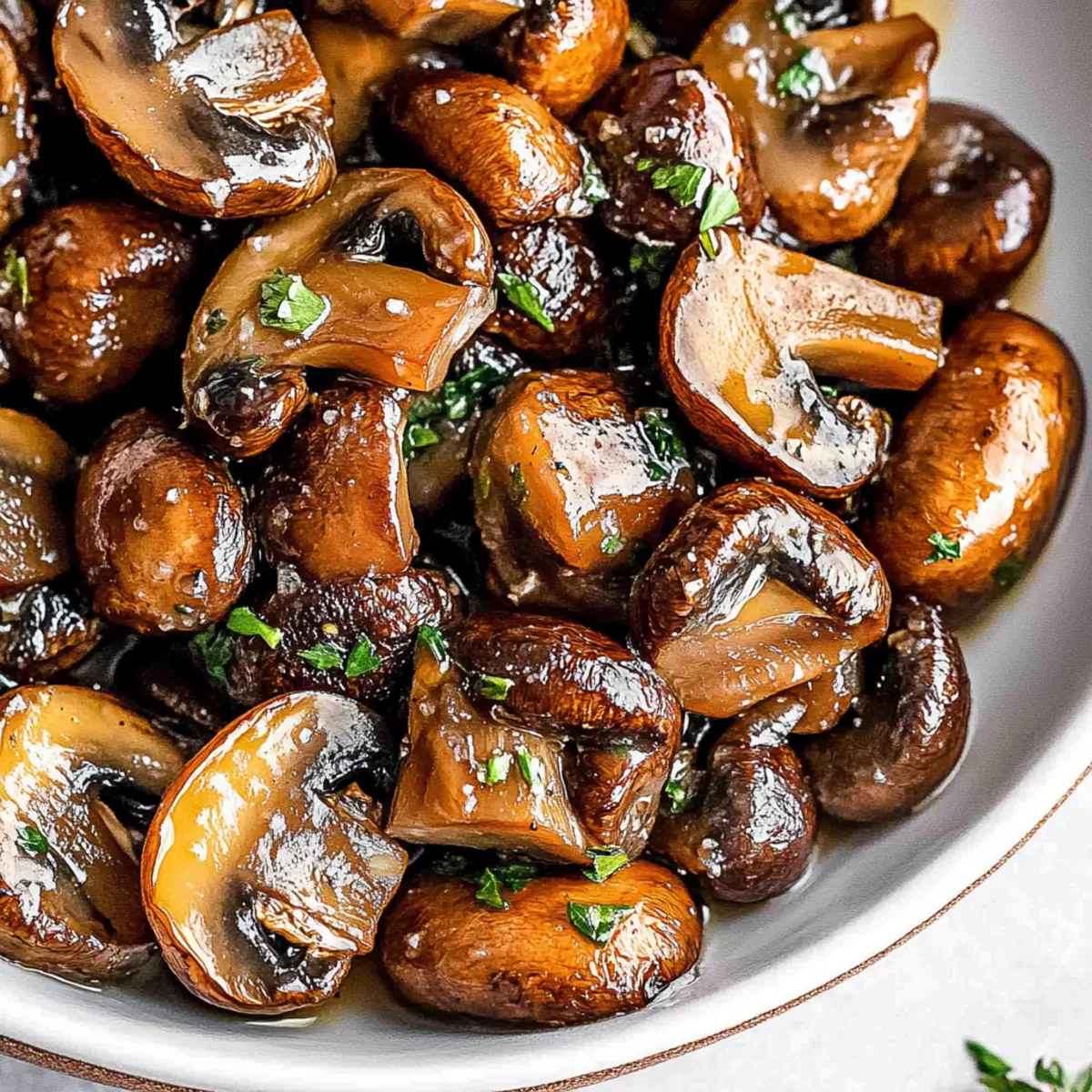 Garlic Butter Sautéed Mushrooms