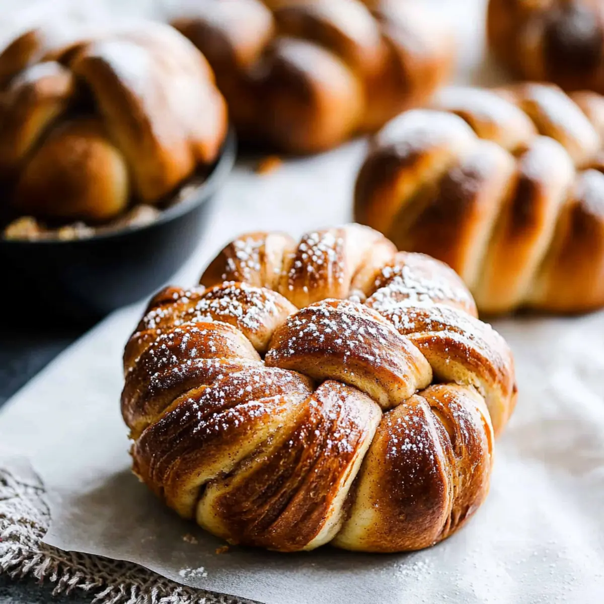 Braided Cinnamon Buns