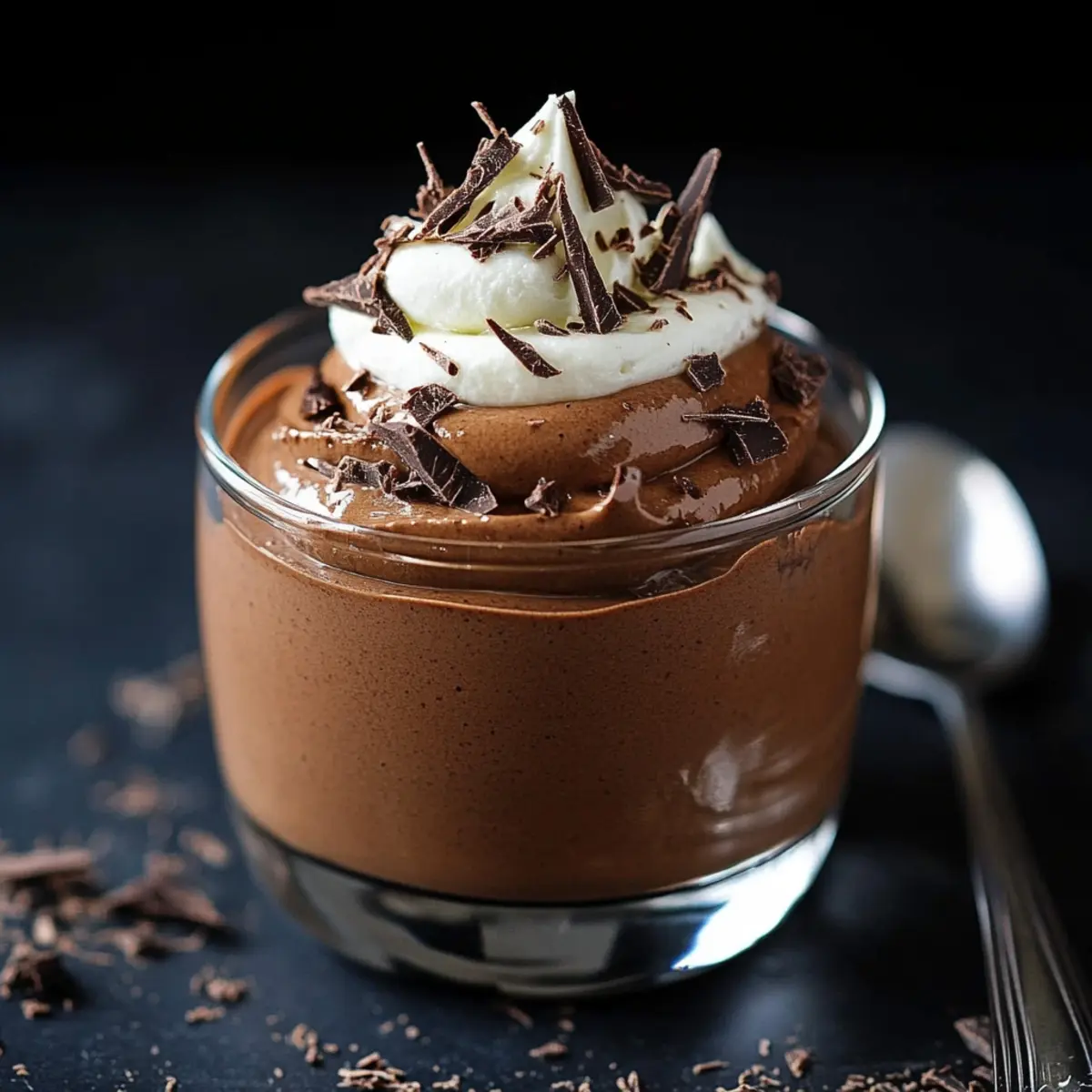 Ultra-Creamy Dark Chocolate Mousse