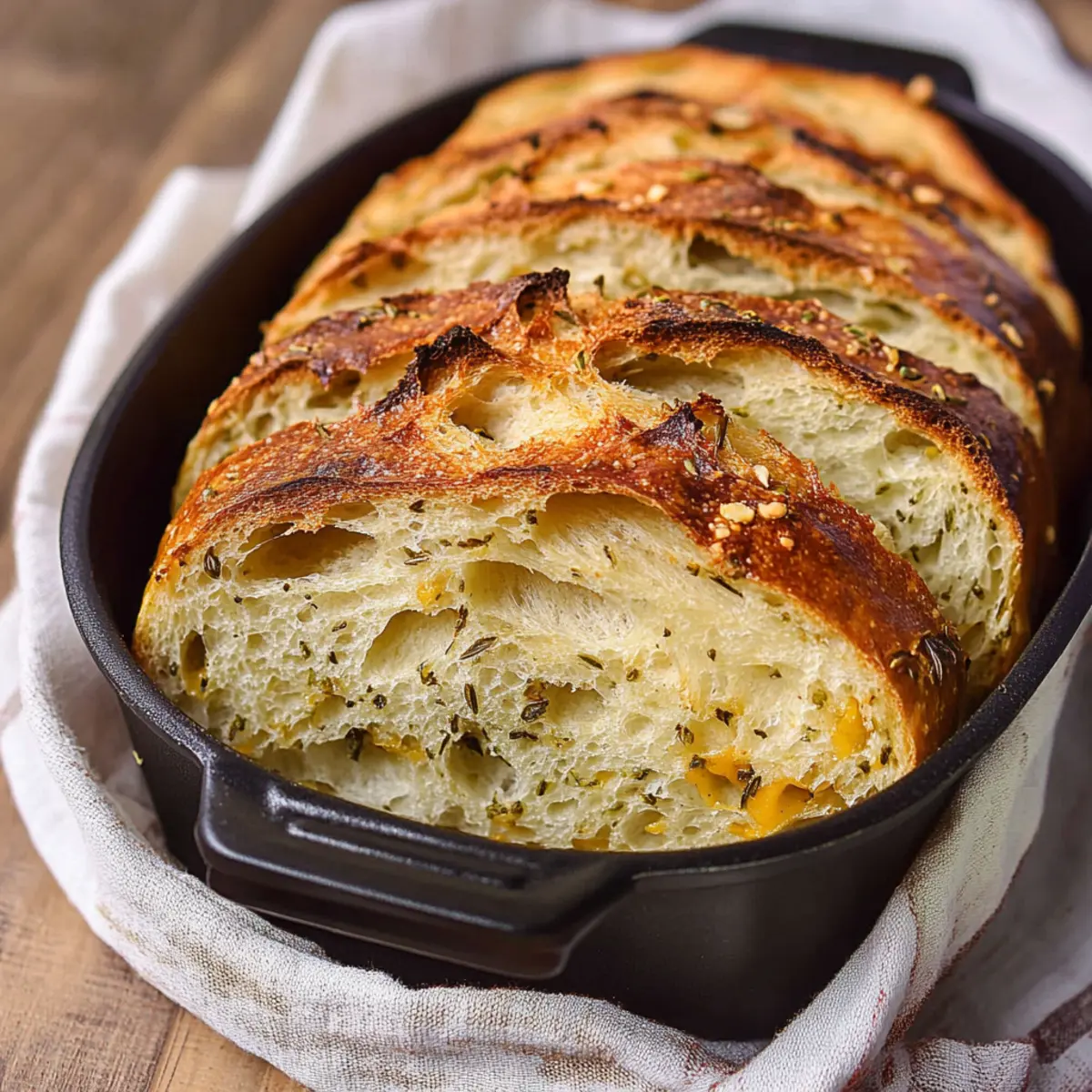 Bread Machine Italian Herb & Cheese Bread