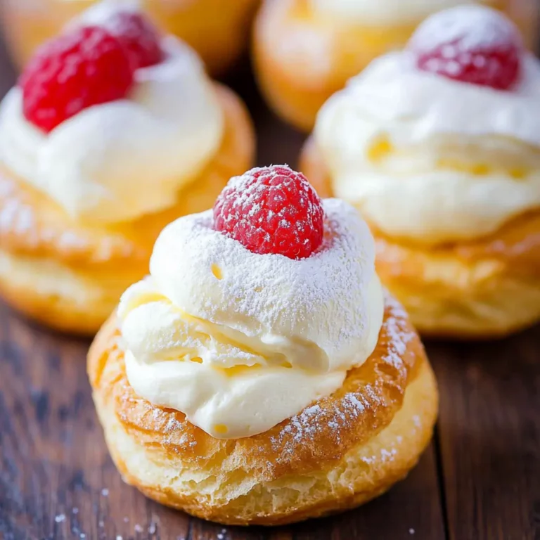 Easy Classic Cream Puffs Recipe