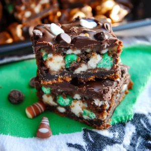Mint Chocolate Seven-Layer Bars