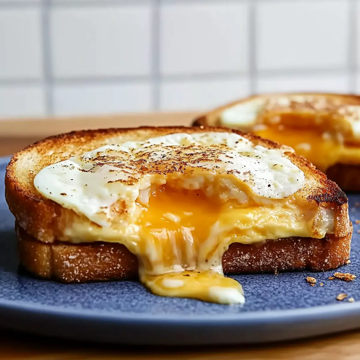 Egg & Cheese Toasts