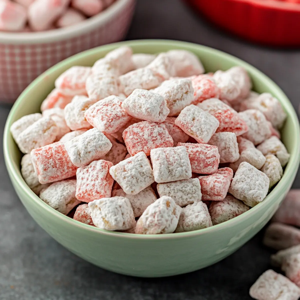 Strawberry Shortcake Puppy Chow