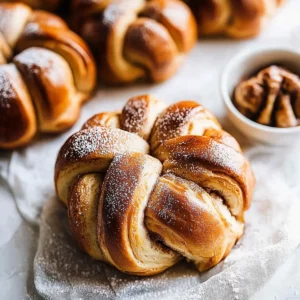 Braided Cinnamon Buns
