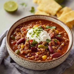 Mouthwatering Slow-Cooker Chili