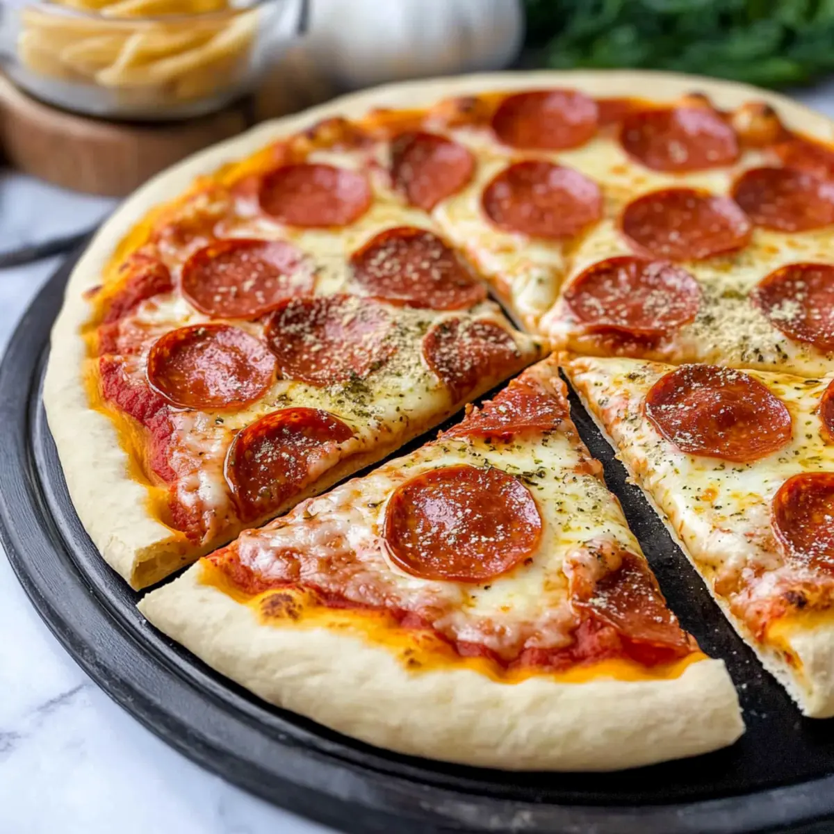 Classic Homemade Fluffy Pizza Dough