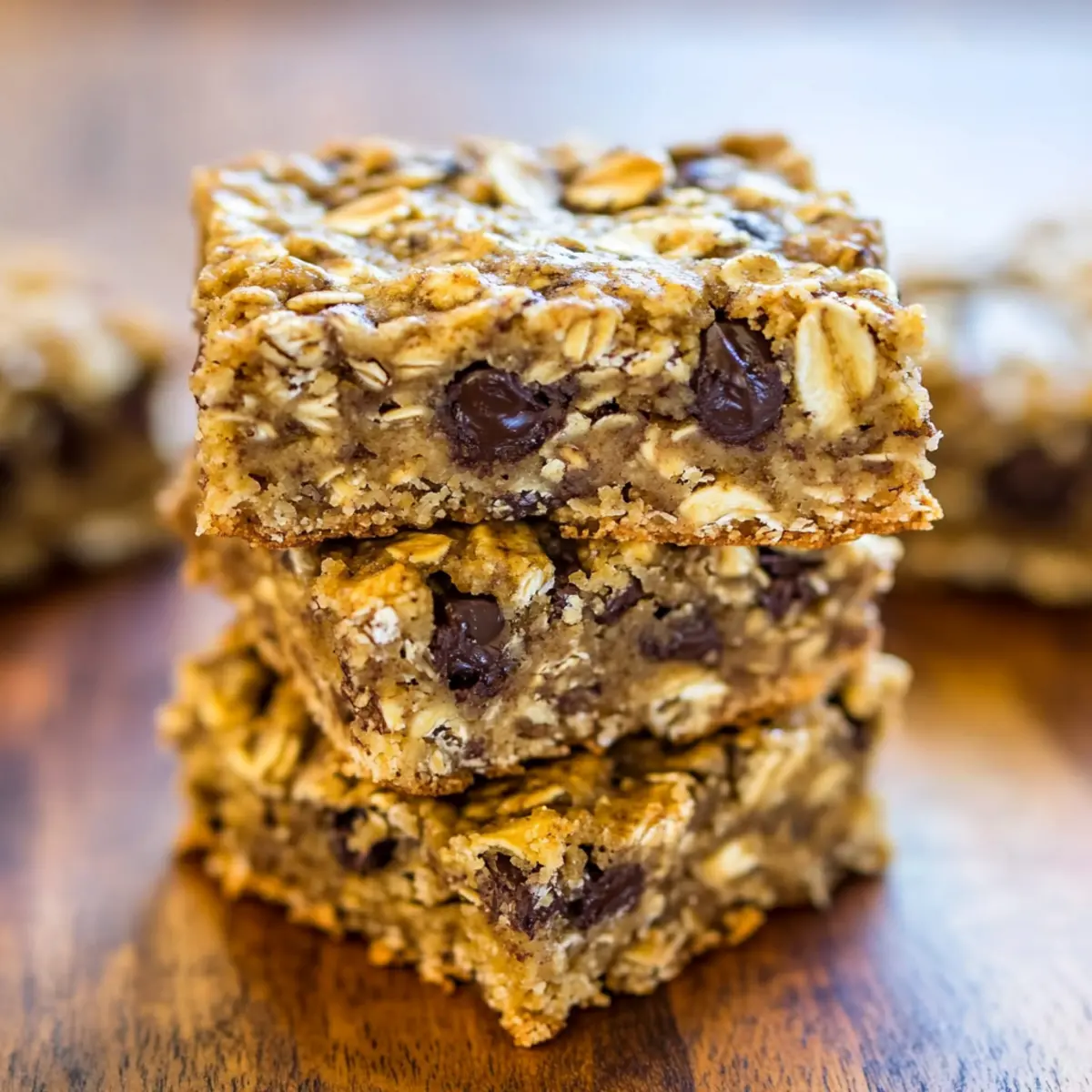 Banana Oatmeal Bars