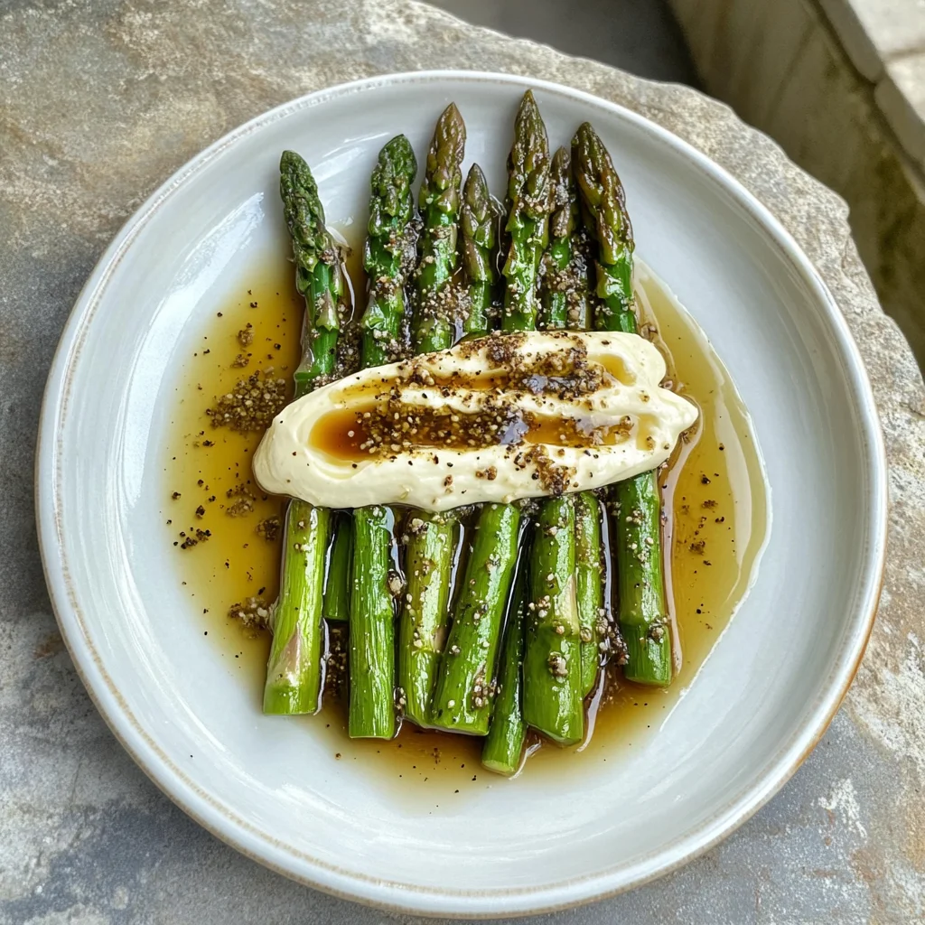 Asparagus with za’atar brown butter: Irresistibly Nutty G...