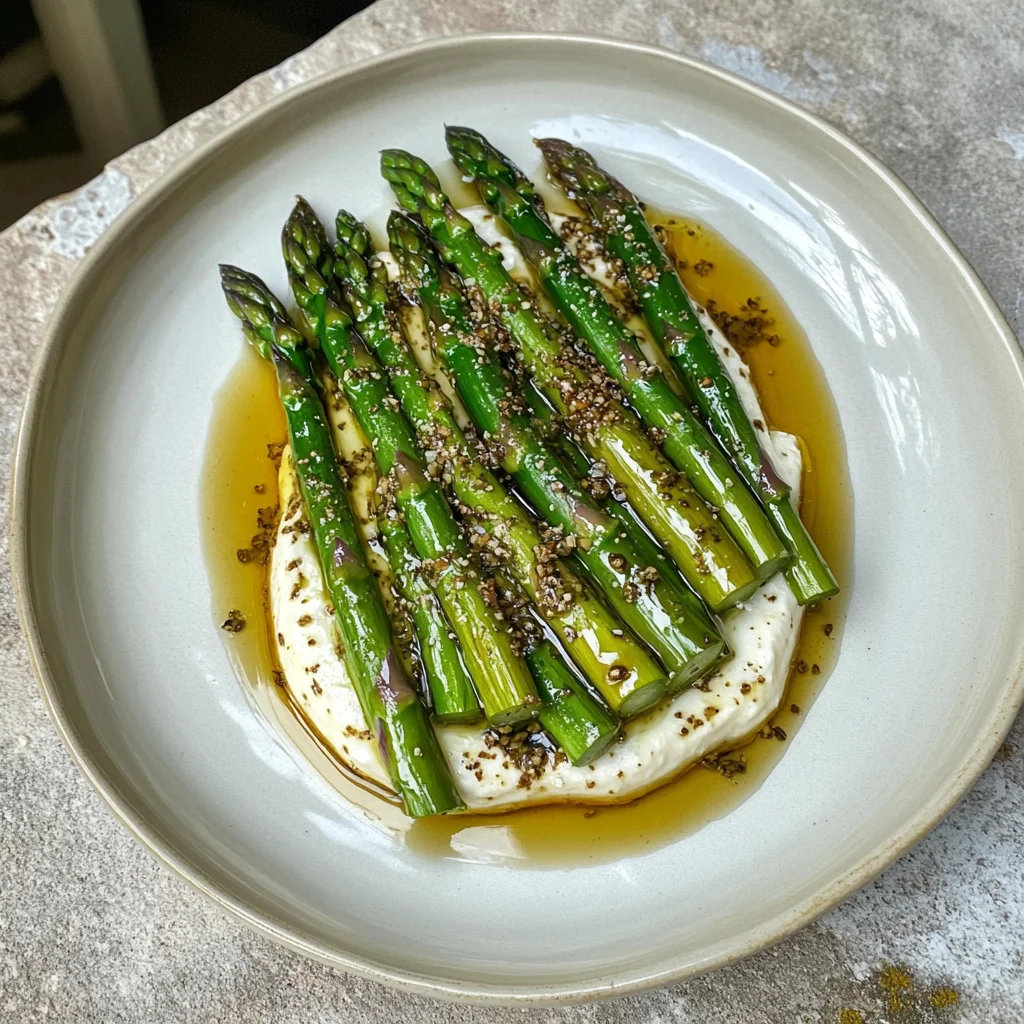 Asparagus with za’atar brown butter: Irresistibly Nutty G...
