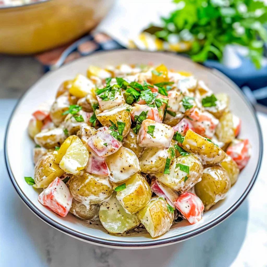 Balsamic Potato Salad: Refreshingly Flavorful Delight
