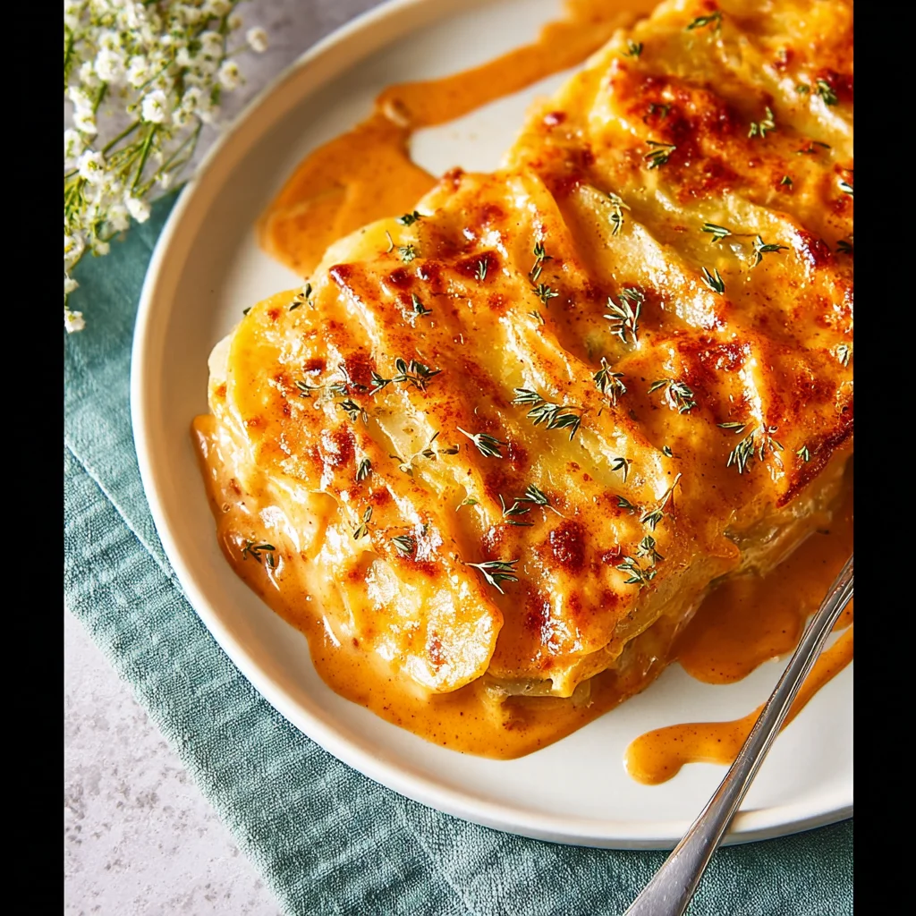 Cheesy Scalloped Potatoes: Comforting and Creamy Delight