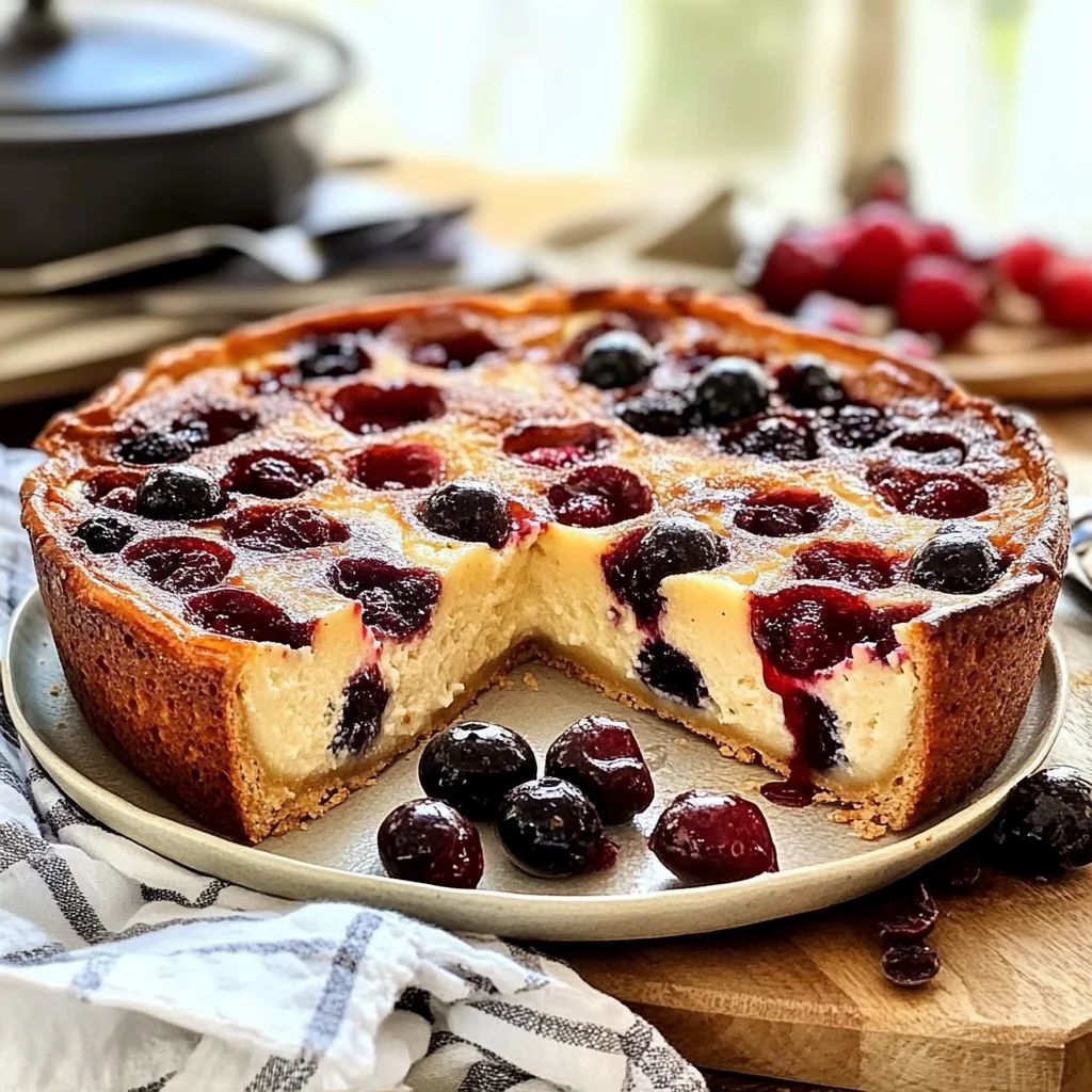 Clafoutis: Delightfully Creamy Cherry Dream