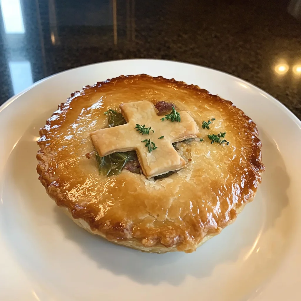 Corned Beef & Cabbage Pot Pie: Cozy Comfort Food Delight