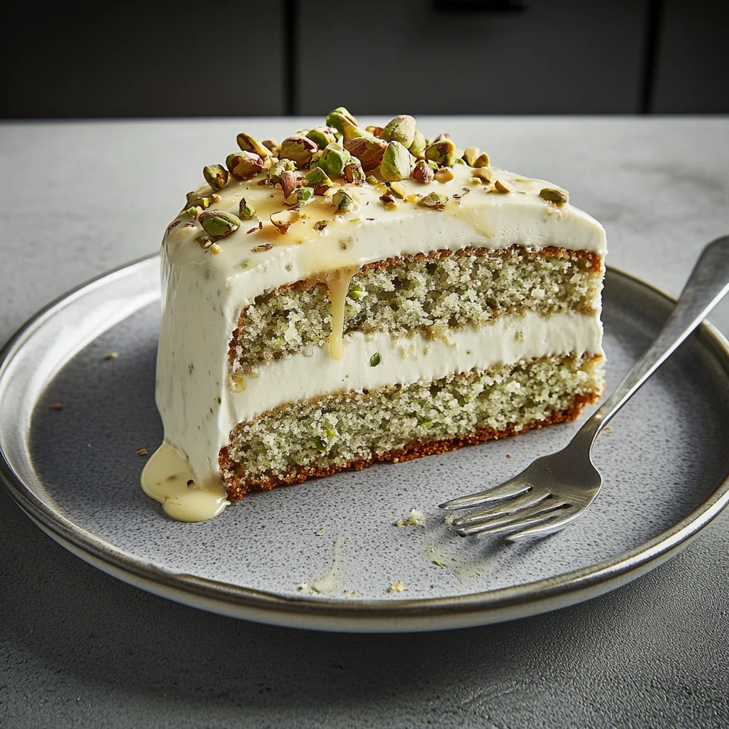Creamy Pistachio Cake: Unforgettable Nutty Delight