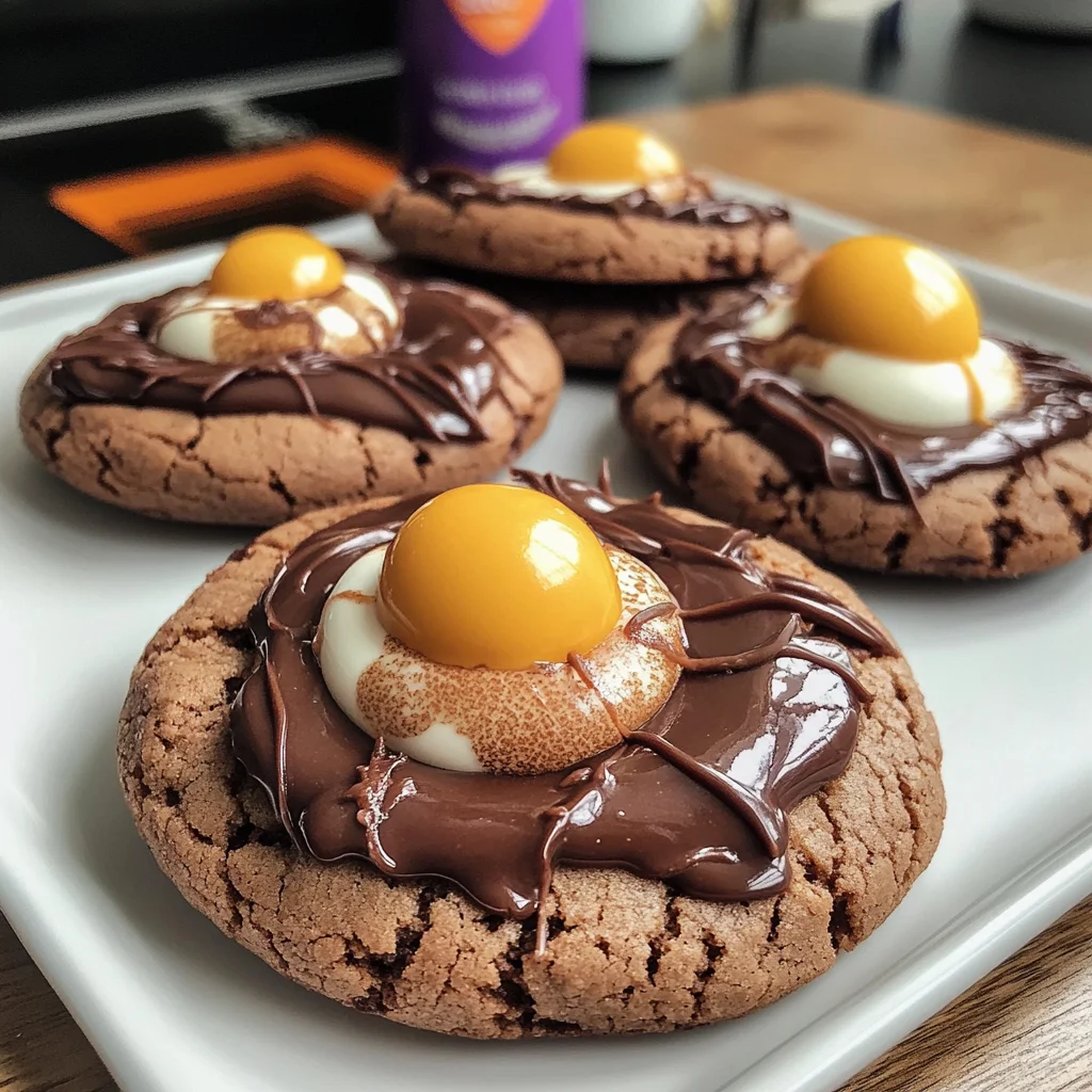 Creme Egg Cookies: Irresistibly Chewy and Creamy Delight