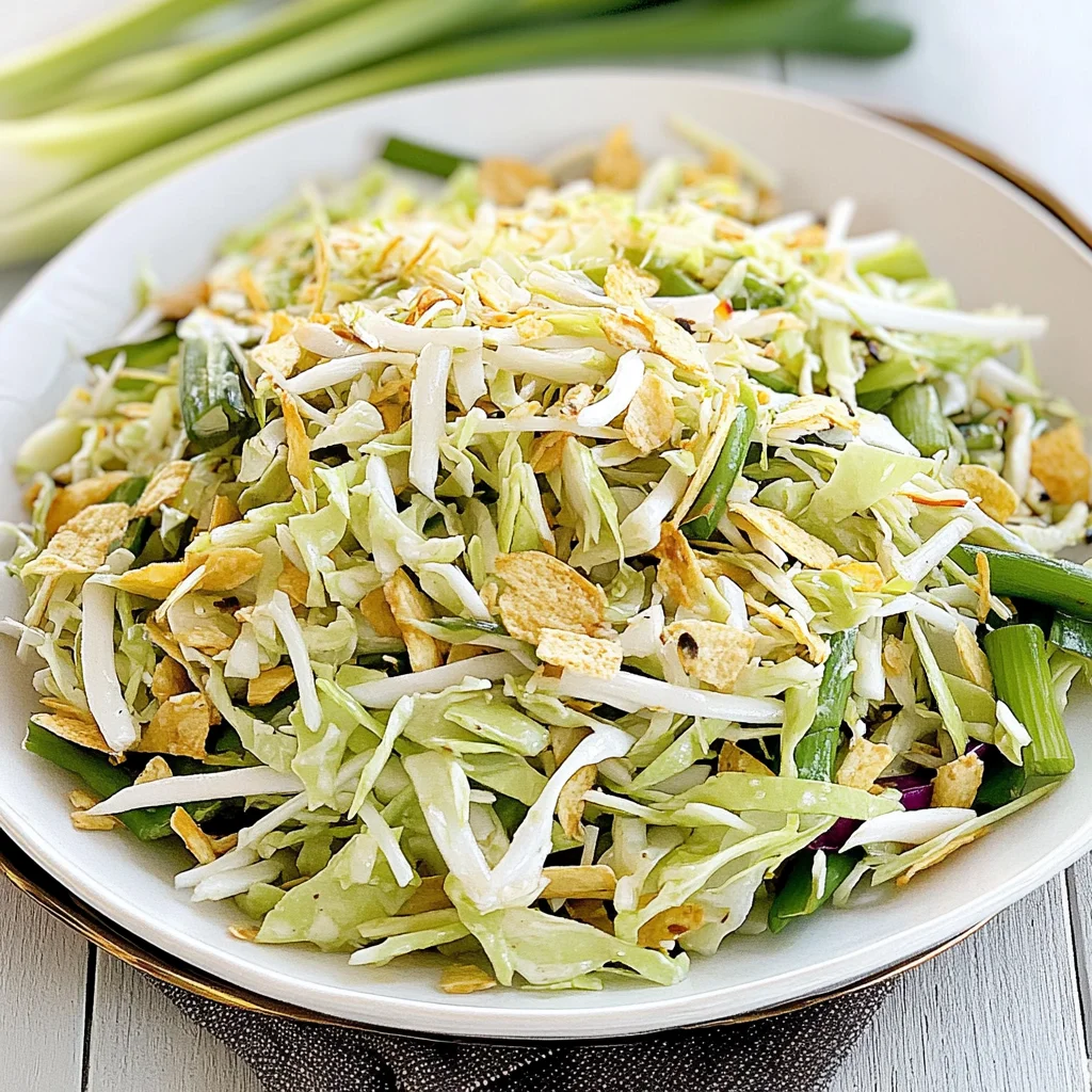 Crispy Noodle Asian Slaw: A Refreshing Summer Delight