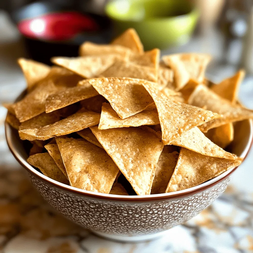 Crispy baked sourdough discard “tortilla chips”: Irresist...