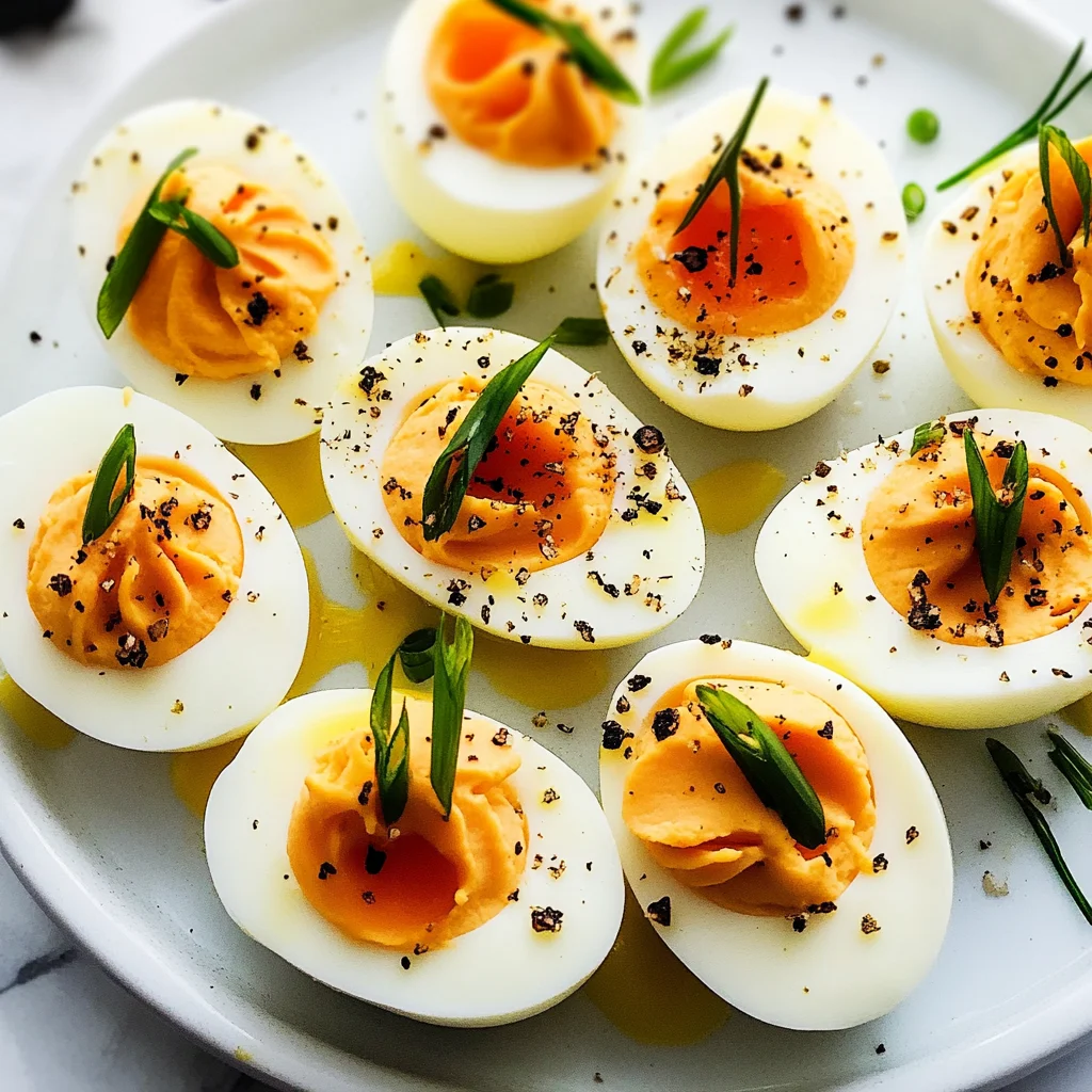 Deviled Eggs Royale: Creamy and Irresistible Delights