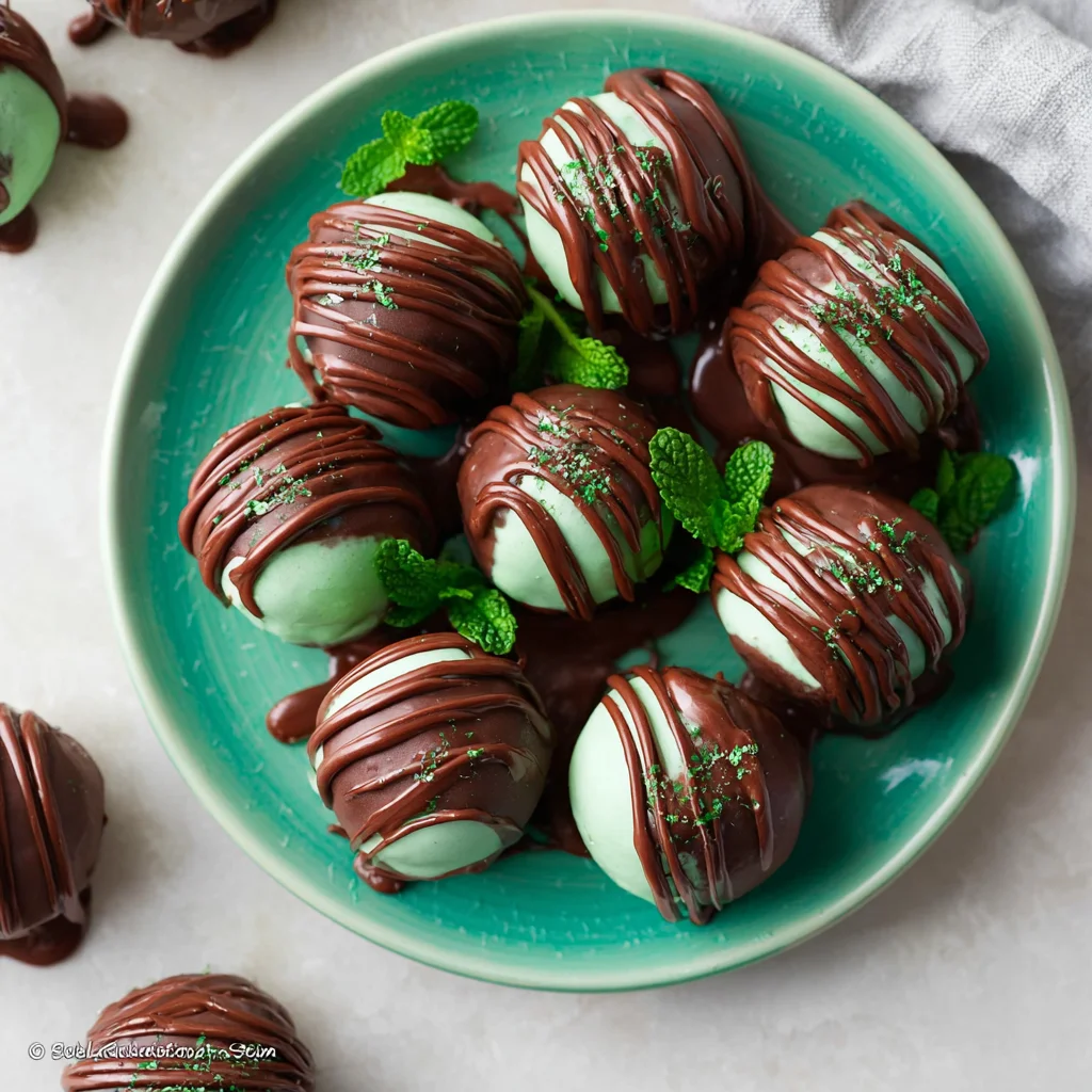 Easy Mint Chocolate Truffles: Indulgent and Irresistible