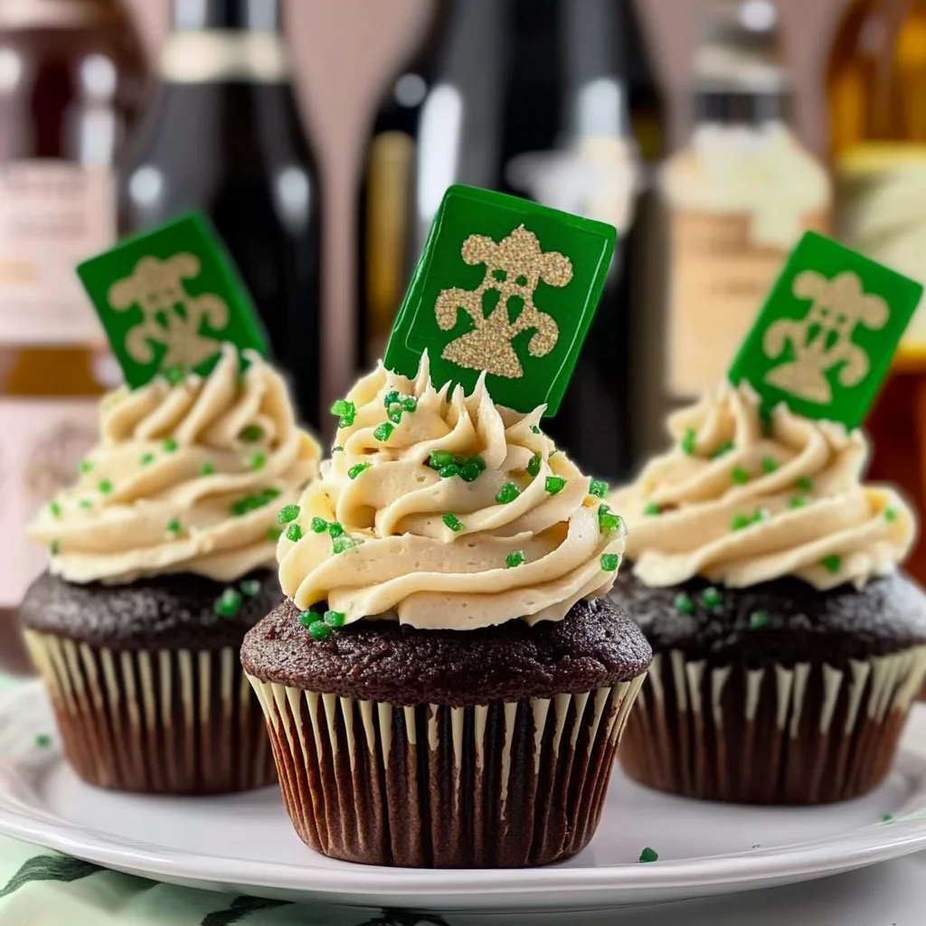 Irish Car Bomb Cupcakes: Indulgent St. Patrick's Day Treats