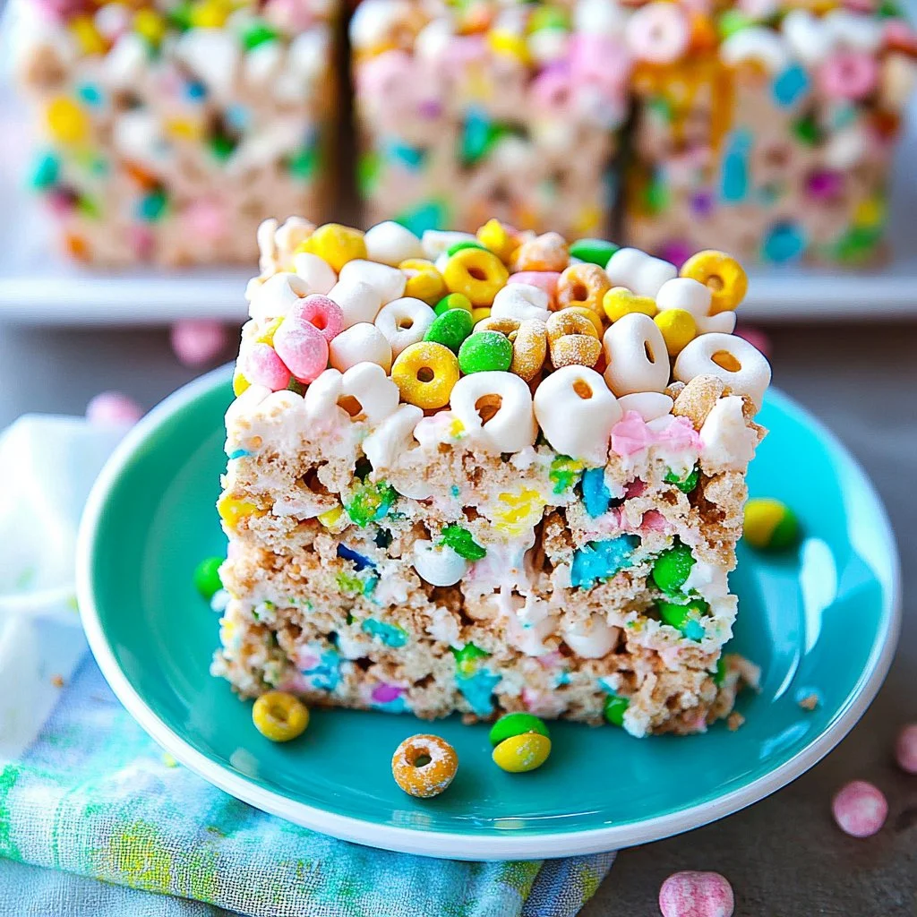 Lucky Charms Marshmallow Treats: Sweet Nostalgic Bliss
