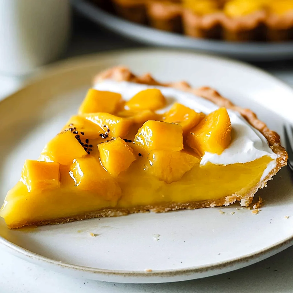 Mango Curd Tart: A Sweet, Sunny Delight Awaits