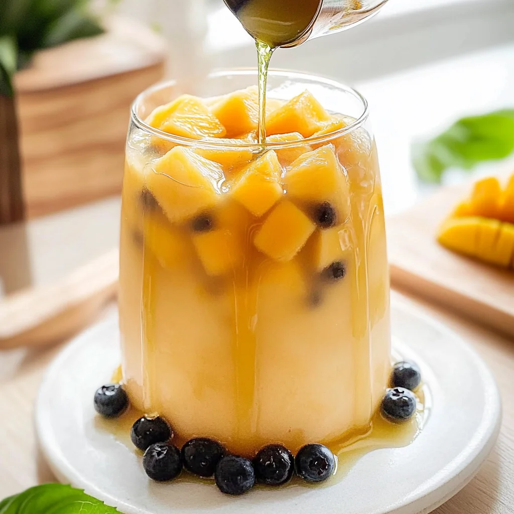 Mango Green Tea: Refreshing Summer Sipper