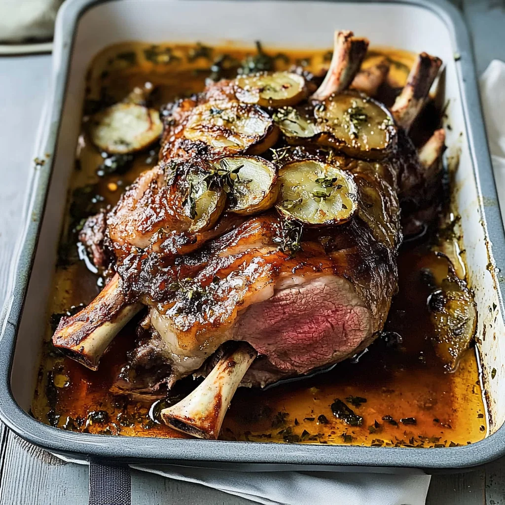 Roast Leg of Lamb: Savory and Succulent Delight