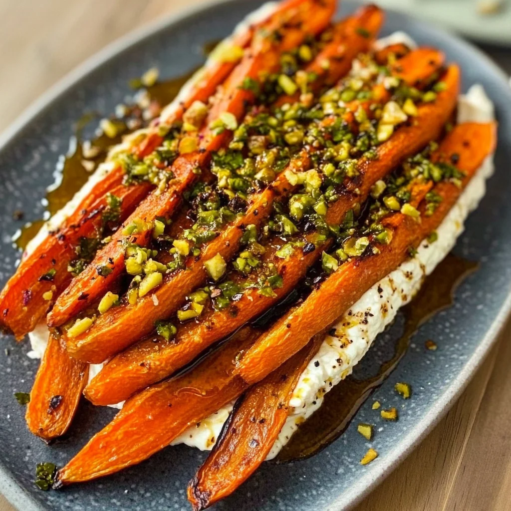 Roasted Carrots with Whipped Ricotta and Hot Honey: Boldl...