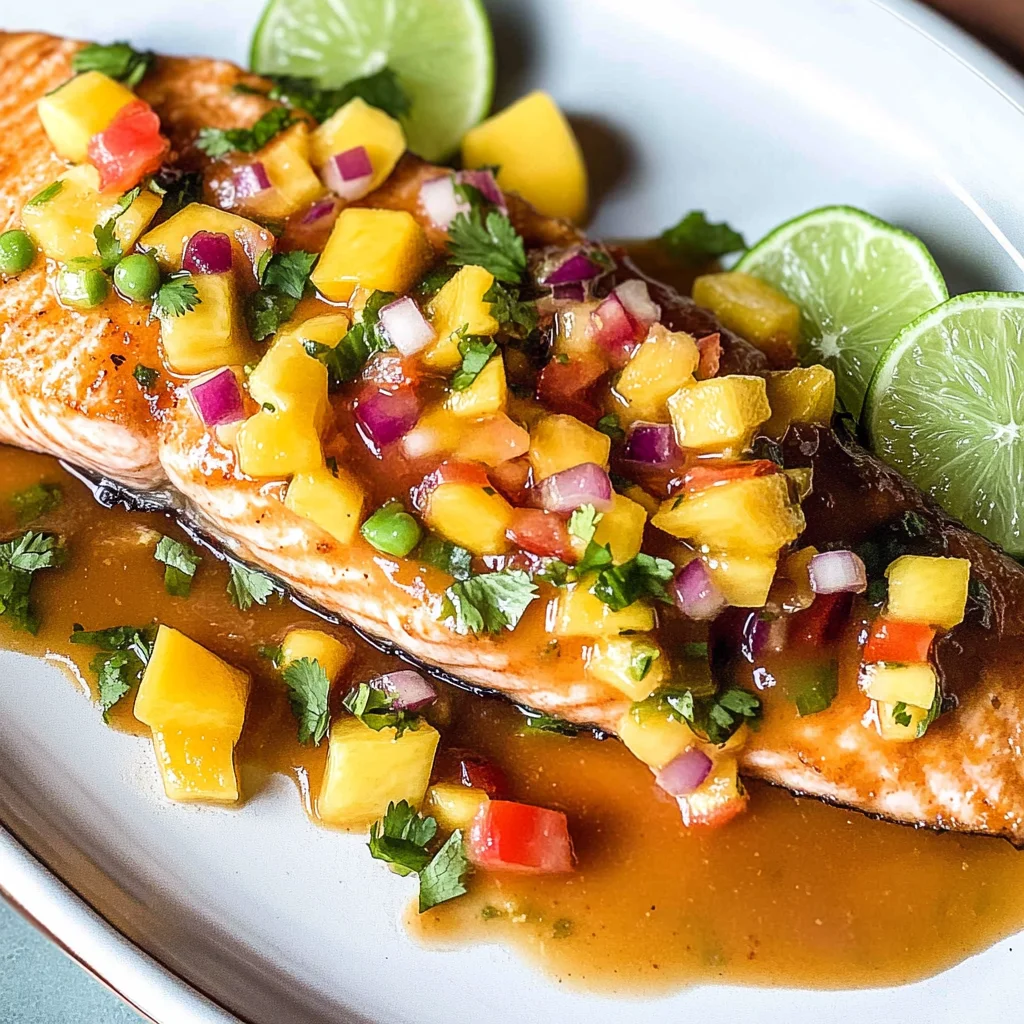 Salmon with Mango Salsa: A Flavorful Summer Delight