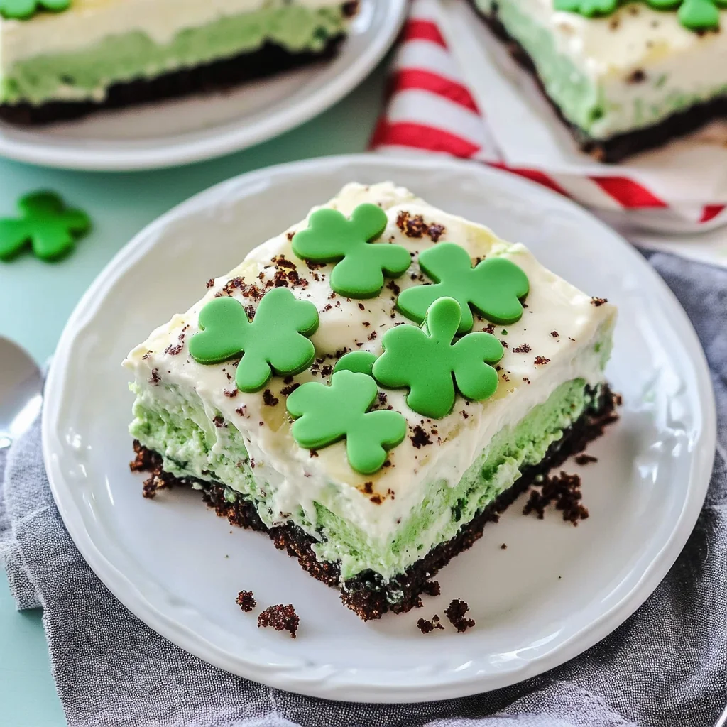 St. Patrick’s Day Shamrock Lasagna Dessert: Irresistibly ...