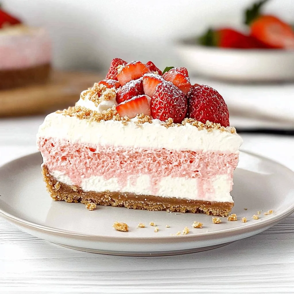 Strawberry Crunch Cheesecake: Irresistibly Creamy Delight