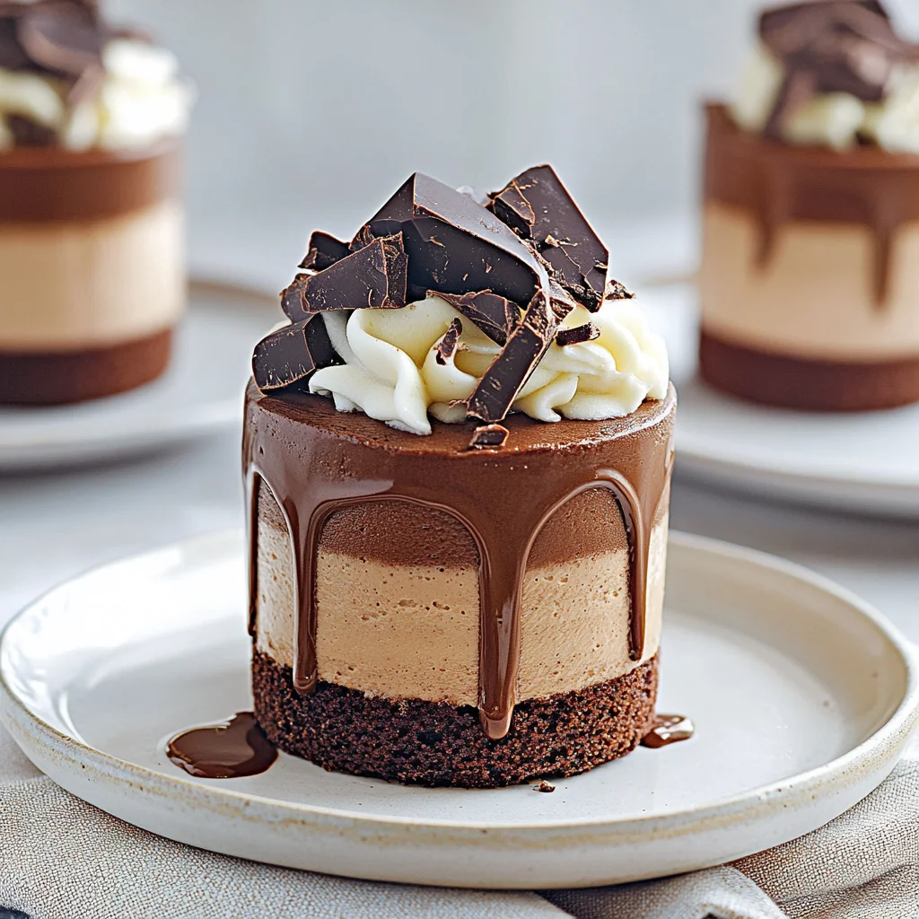 Triple Chocolate Mousse Cups: Decadent Bliss in Every Bite