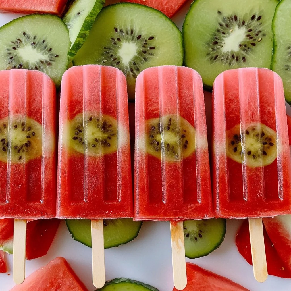 Watermelon Popsicles: Juicy Summer Bliss on a Stick