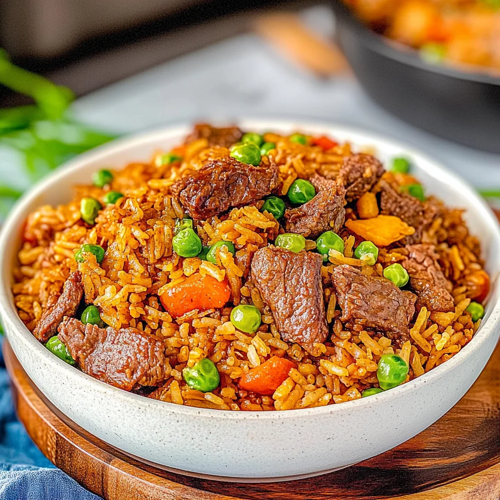 beef fried rice: Flavor-Packed and Nostalgic Delight