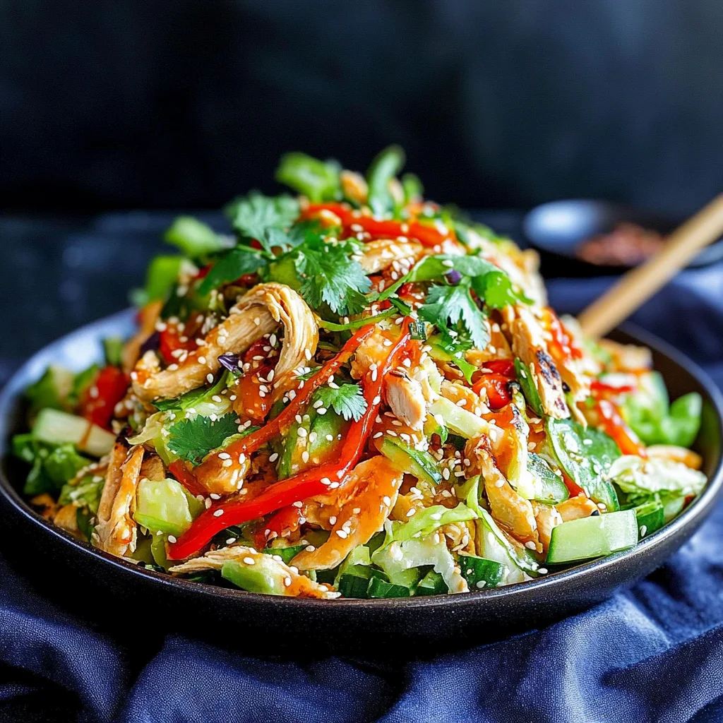 chinese chicken salad: Delightfully Crunchy and Fresh