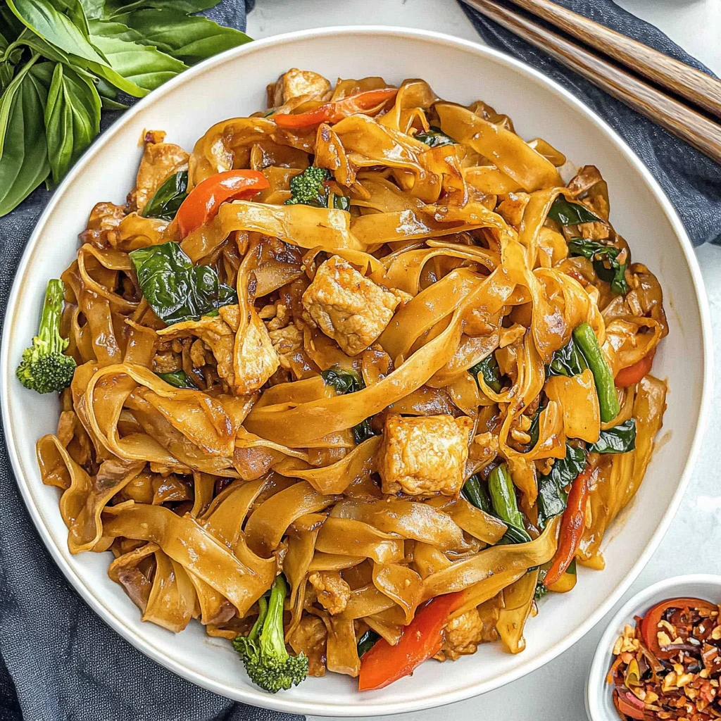 drunken noodles thai: Irresistibly Spicy and Flavorful