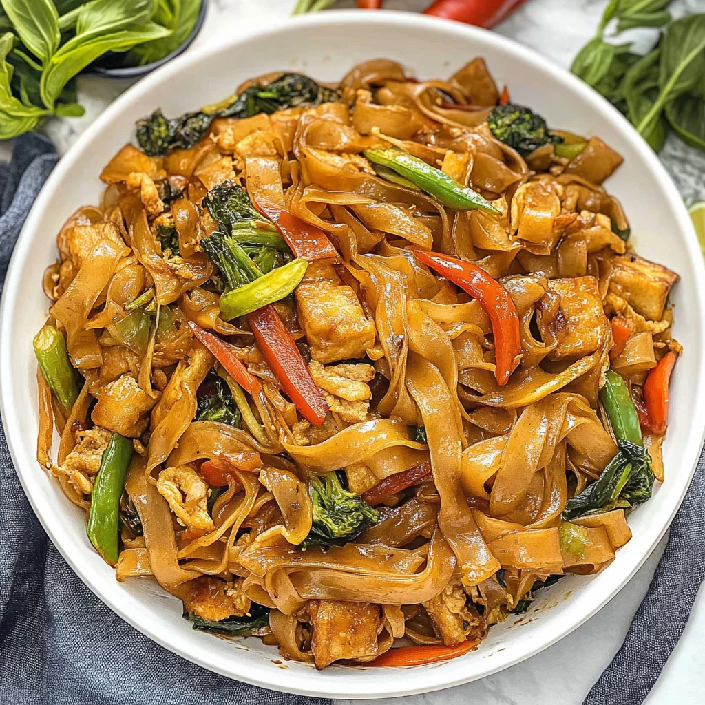drunken noodles thai: Irresistibly Spicy and Flavorful
