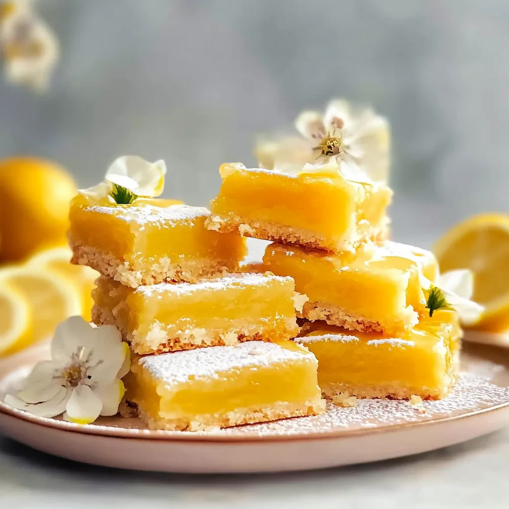 lemon bars: Sunshine in Every Bite