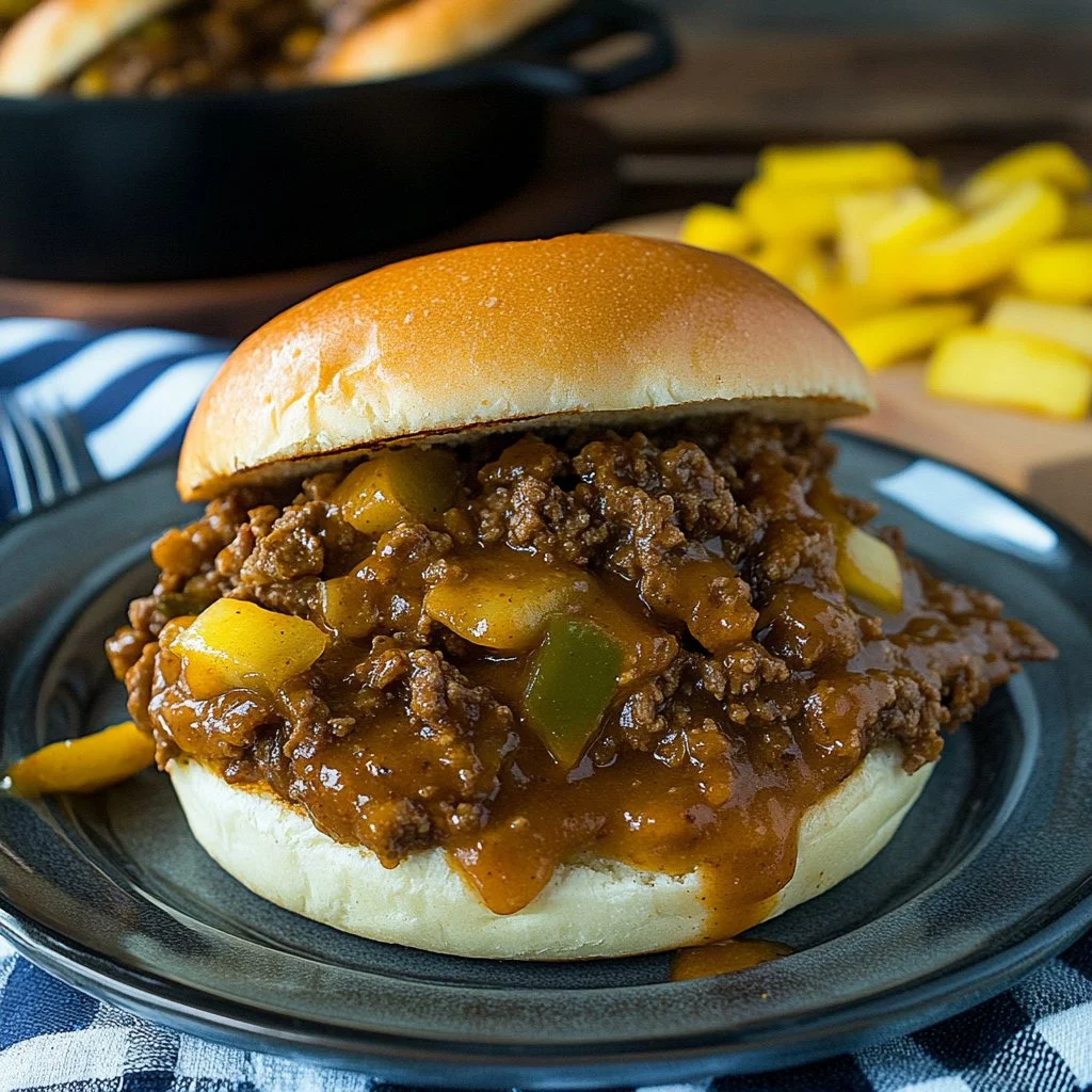 philly cheese steak sloppy joes: Mouthwatering Delight!