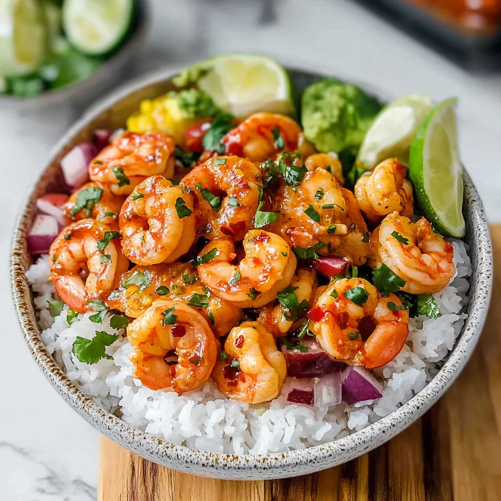 shrimp bowl: Vibrant and Zesty Flavor Explosion
