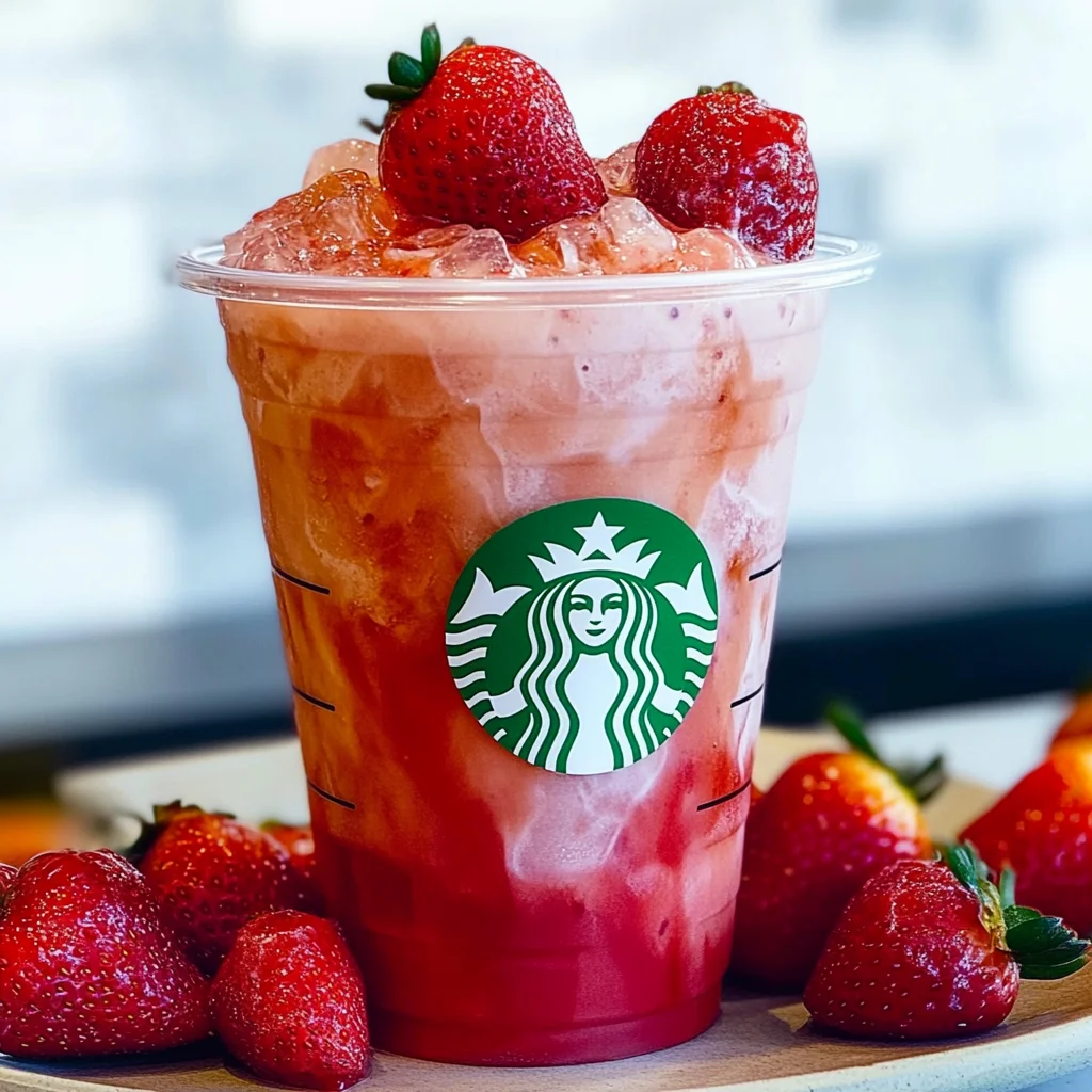 starbucks strawberry acai refresher: Refreshingly Delicious