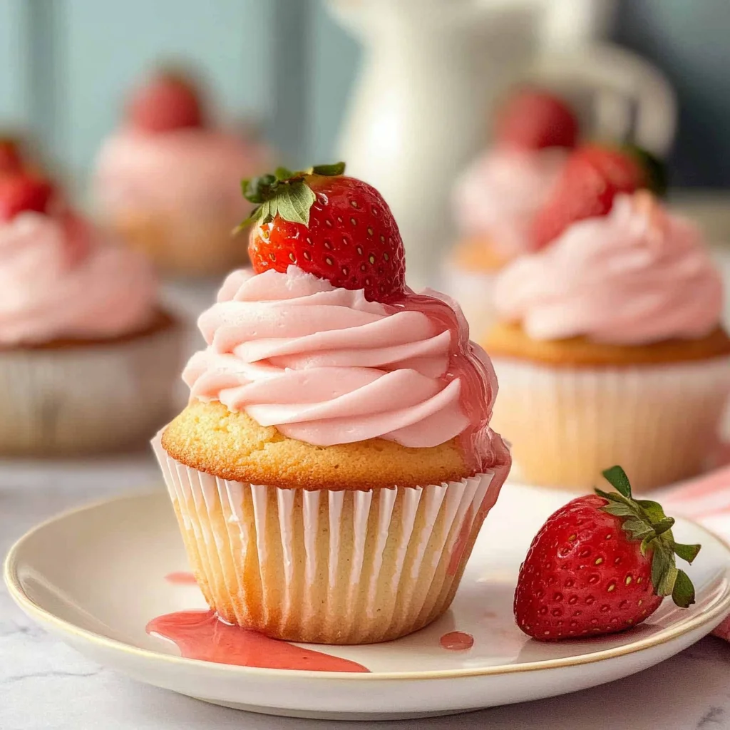 strawberry cupcakes: Sweet Summer Bliss in Every Bite