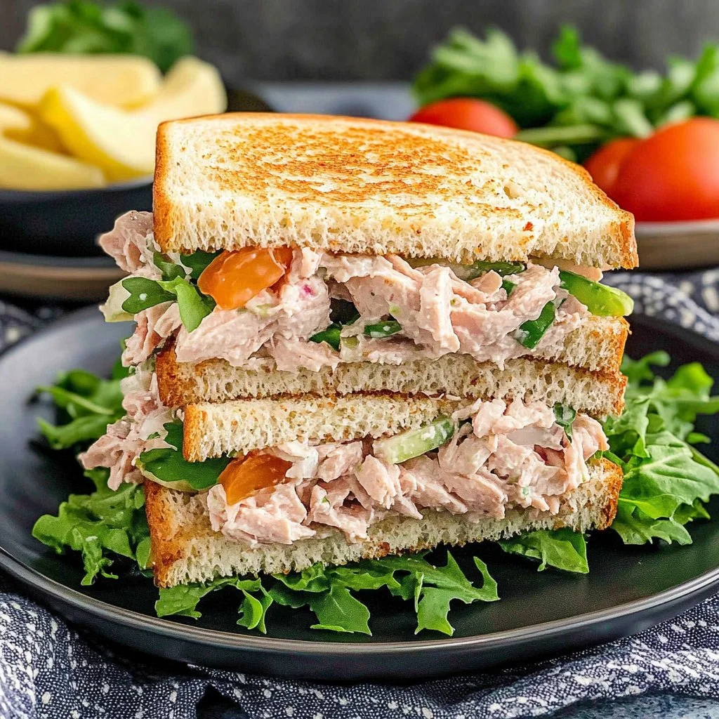 tuna salad sandwich: Creamy and Crunchy Delight