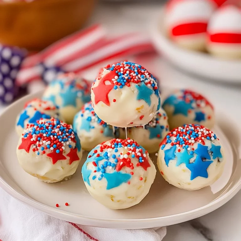 4th of July Cake Balls: Festive Flavor Bombs of Joy