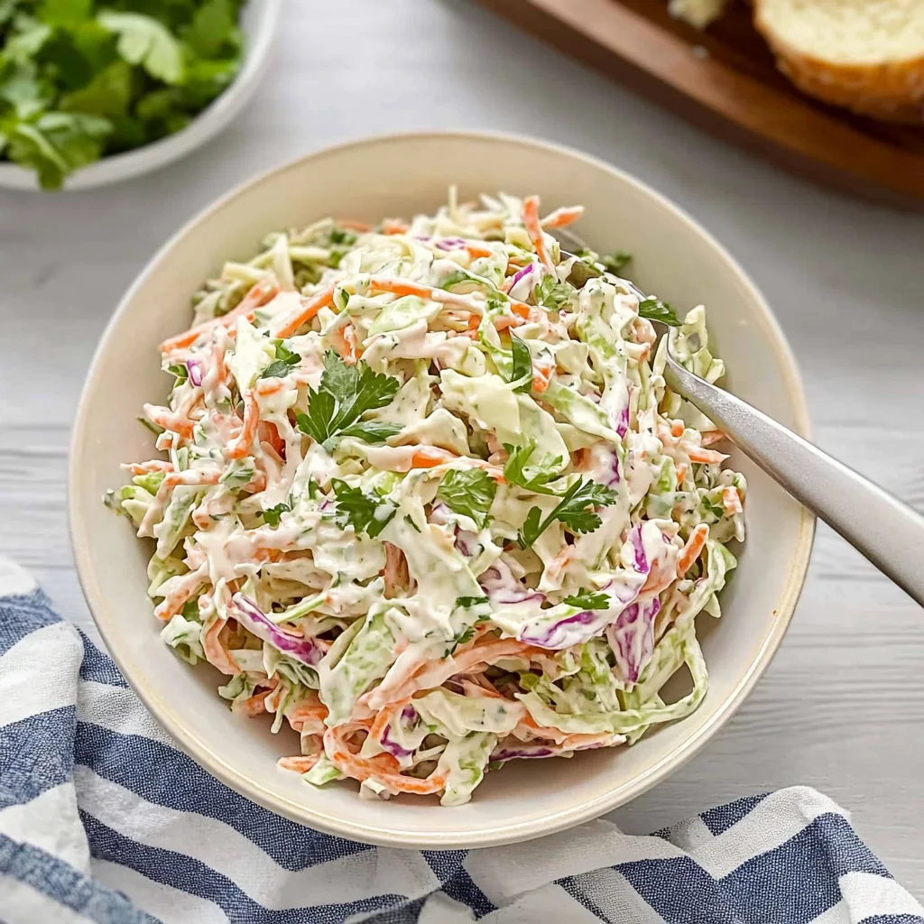 All-Time Favorite Creamy Coleslaw: Refreshingly Delicious